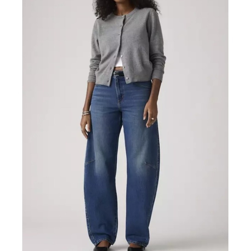 Levi's Wide Leg Blue Jeans